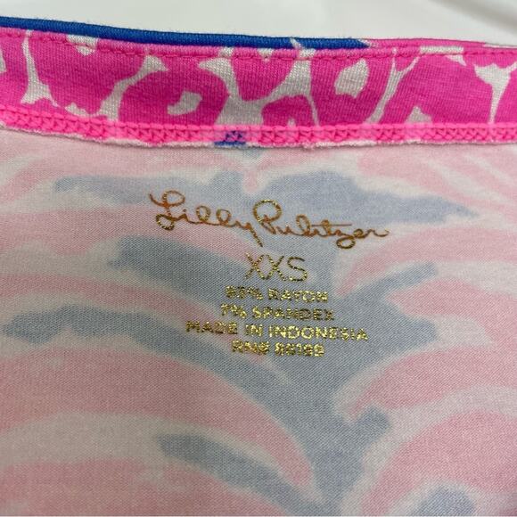 Lily Pulitzer Blue Haven Pineapples mini dress size XXS - Picture 12 of 16